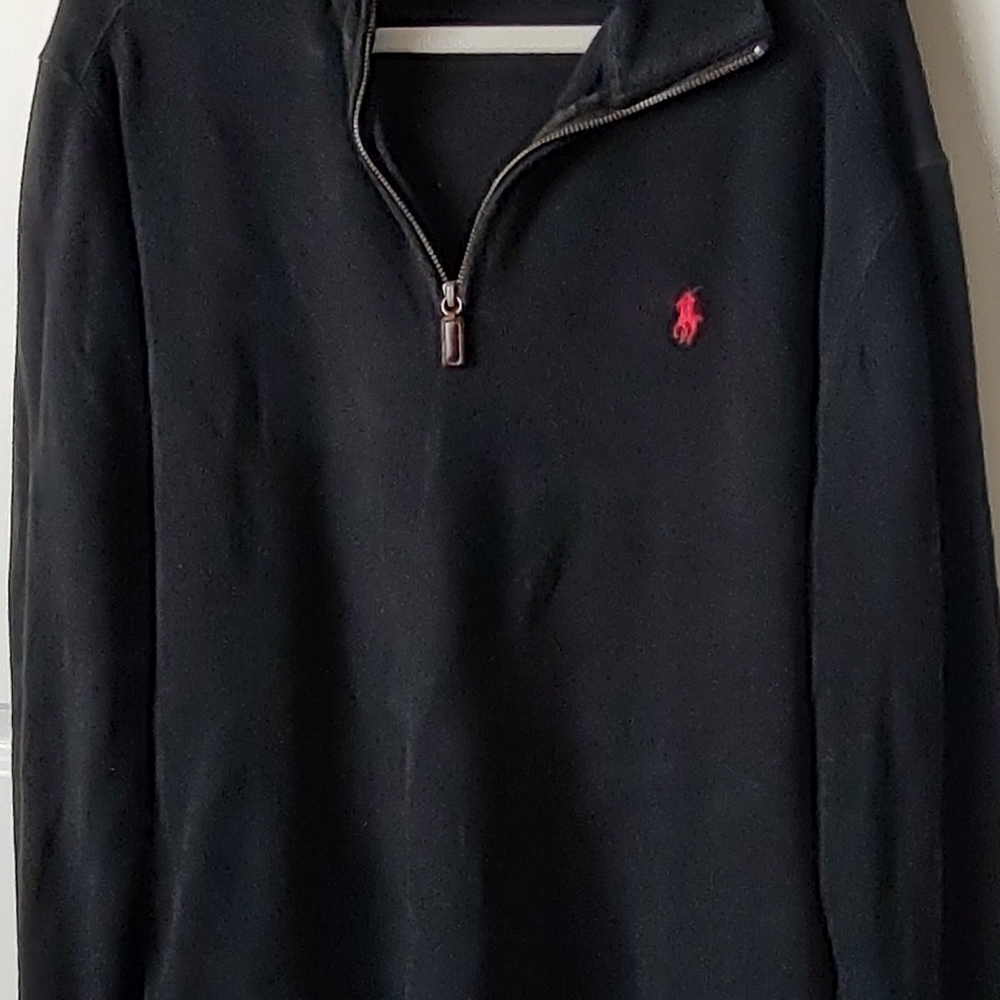 Polo by Ralph Lauren Men's 1/4 Zip Pullover Corduroy Shirt Size Large